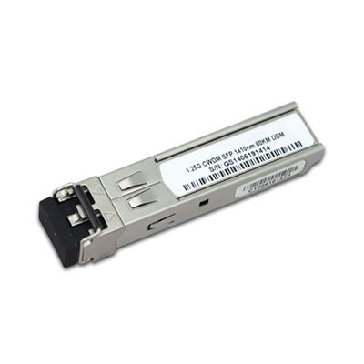 1.25G CWDM 40KM 1270nm फाइबर ऑप्टिक ट्रान्सीवर, Sfp ऑप्टिकल मॉड्यूल
