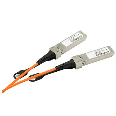 ISO9001 Lc इंटरफ़ेस 10G SFP + AOC एक्टिव ऑप्टिकल केबल