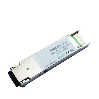 10G CWDM 1550nm 80 किमी SFP + फाइबर ऑप्टिक ट्रान्सीवर