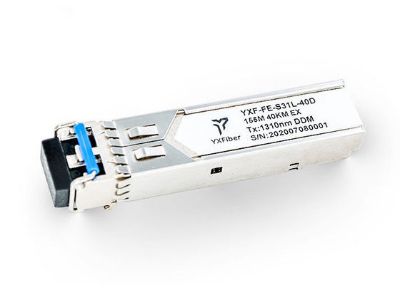 1490nm 2.5Gbps BiDi सिंगल मोड SFP ऑप्टिकल ट्रांससीवर्स